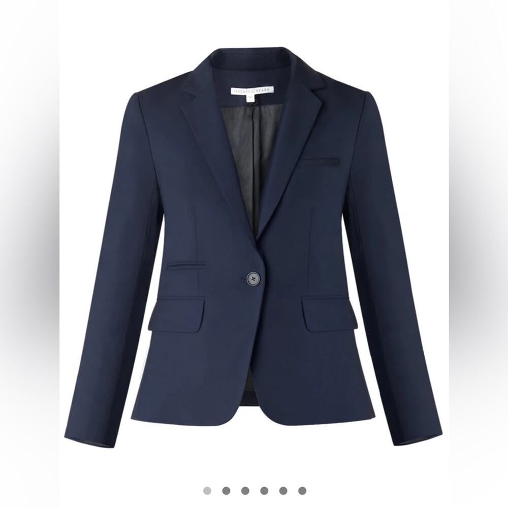 Veronica Beard Blue Tailored Blazer